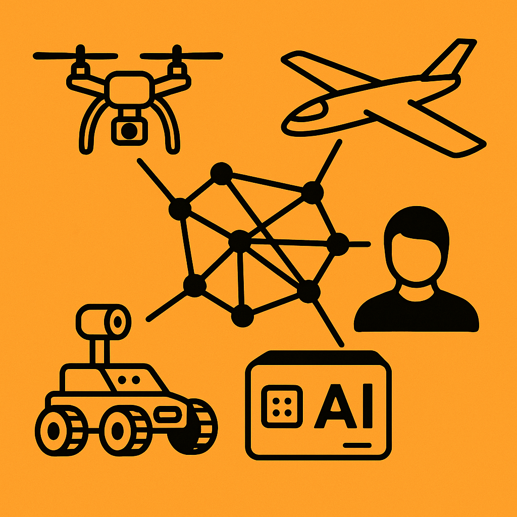 The Cyberpony Express mesh network enables many robots to work together to accomplish tasks for users