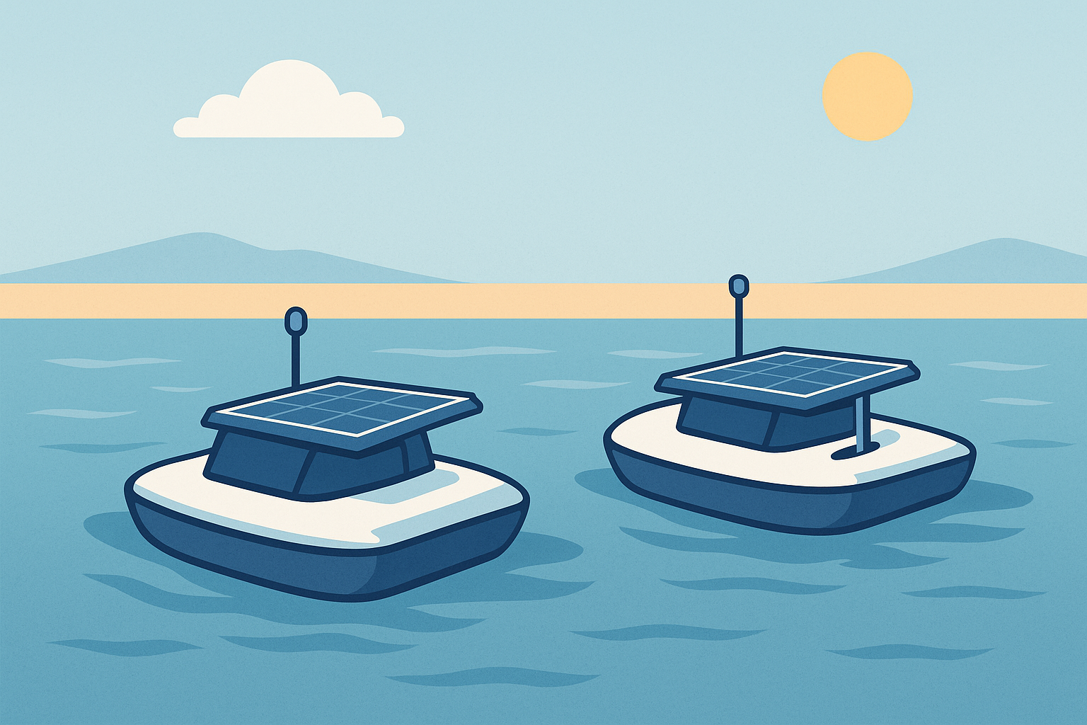 Skimmer (solar water robot)